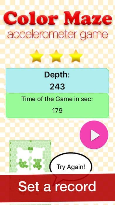 Color Maze Pro: Accelerometer game