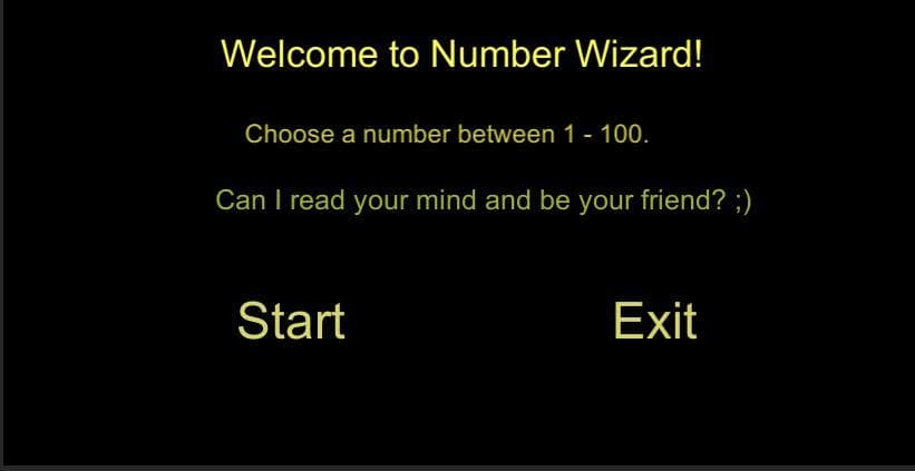 Number Wizard (YoumnaElmezayen) screenshot 2