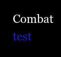 combat test