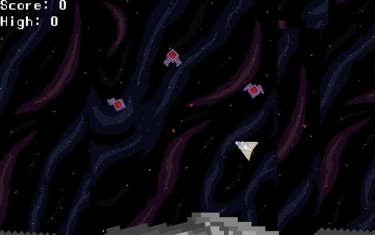 2D shooter (Tutorial) (DanielSchapira) screenshot 3