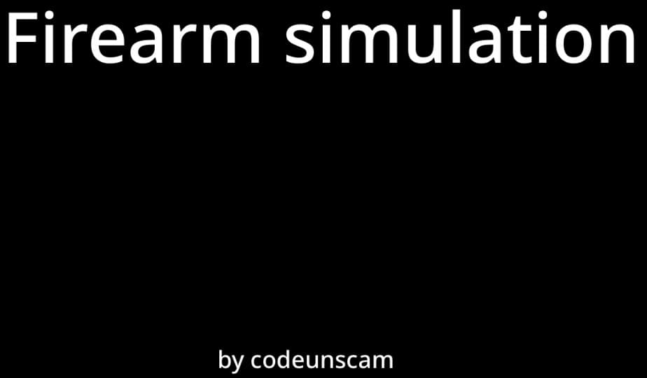 Firearm simulation screenshot 2