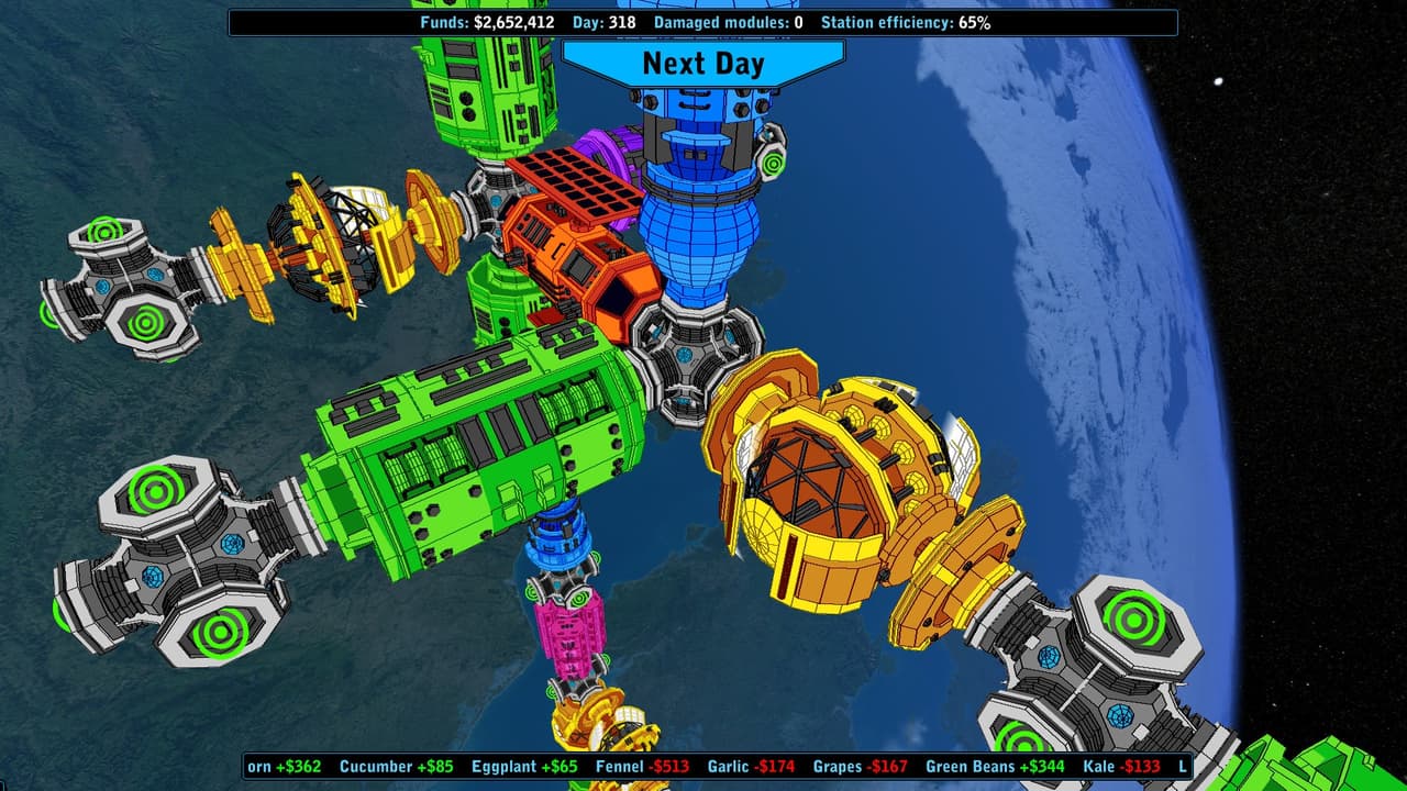 Universal Space Station Inc. - Sci Fi Economy Management Resource Simulator screenshot 5