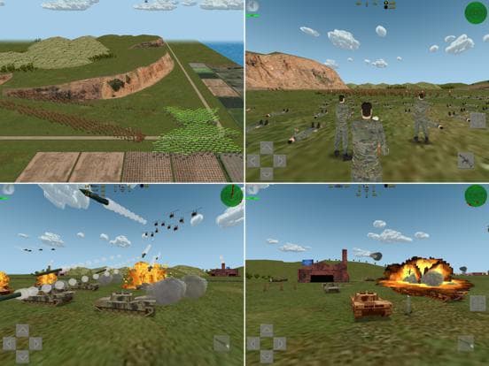 Tank Island 3D - Strategy game screenshot 4