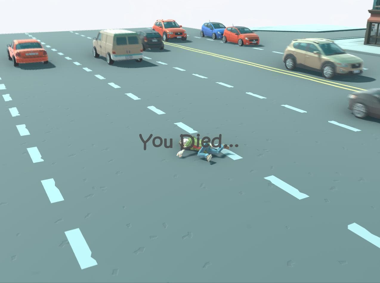 Cross The Road !