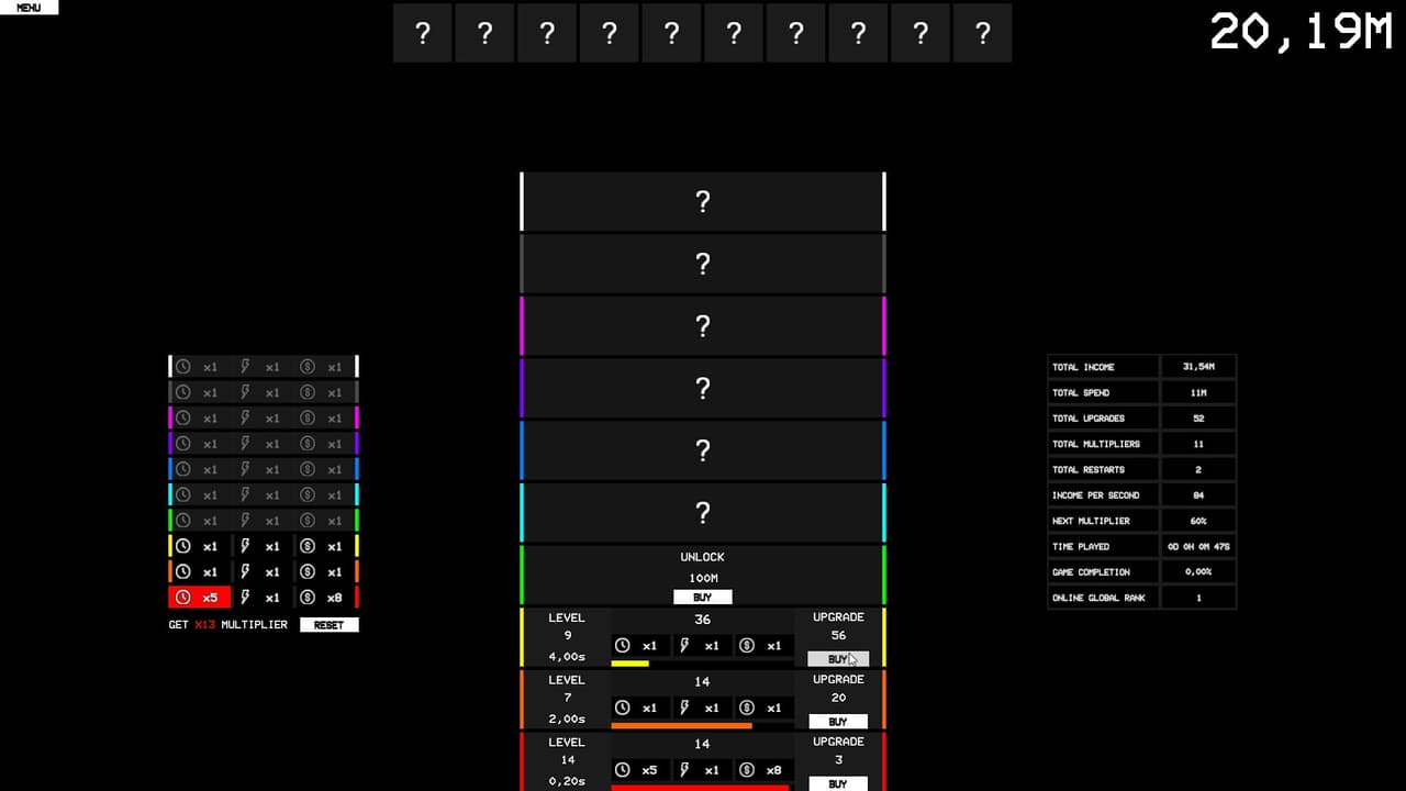Idle Game x100 screenshot 4