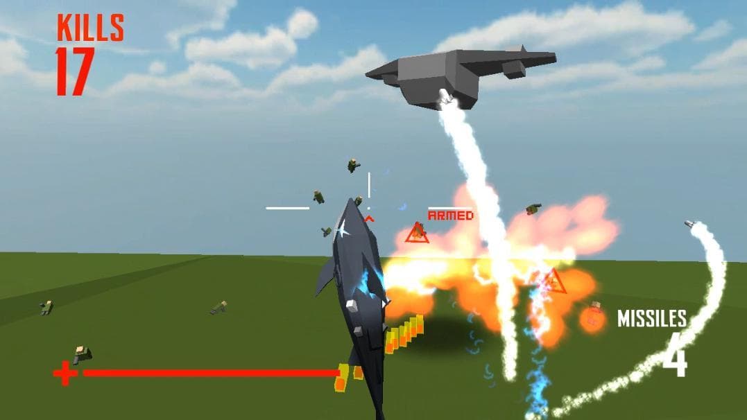Landshark Missile Attack
