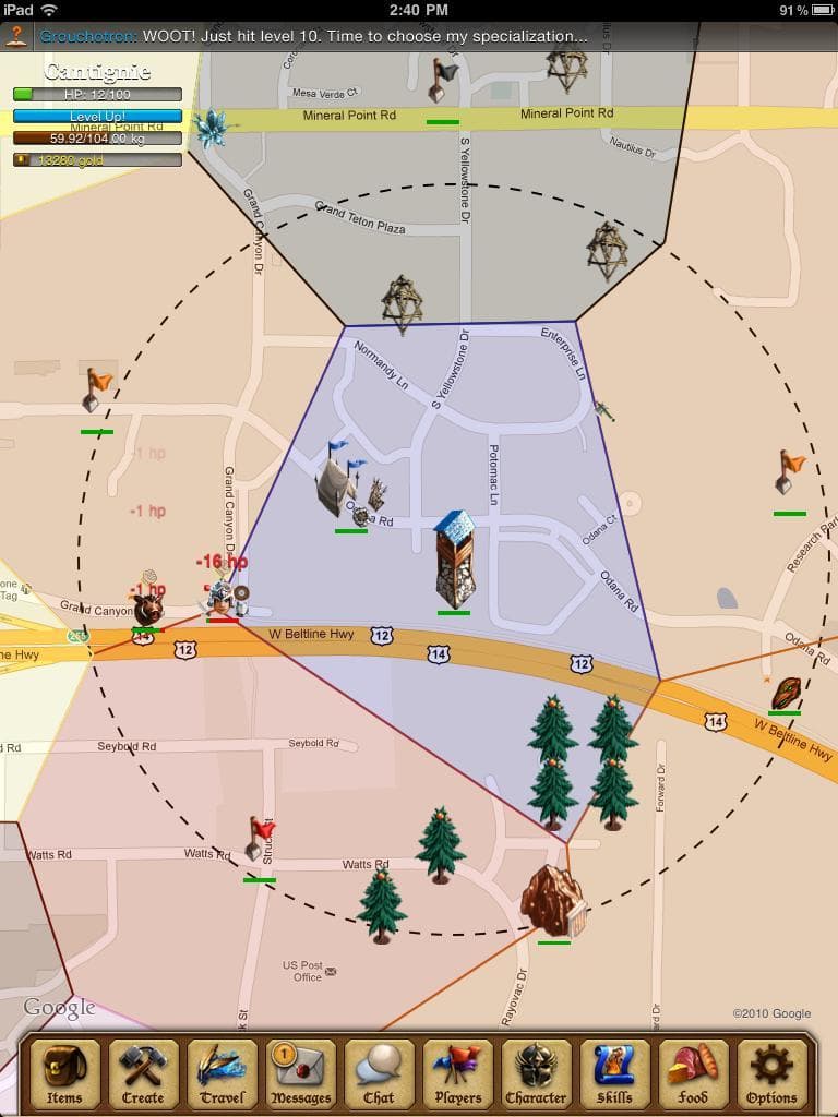 Parallel Kingdom screenshot 2