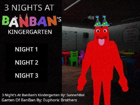 3 Nights At BanBans Kindergarten screenshot 2