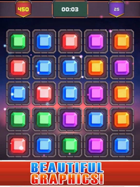 Combat Jewels Puzzle screenshot 2
