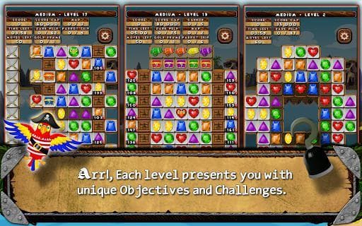 Pirate Drops - Match three screenshot 3