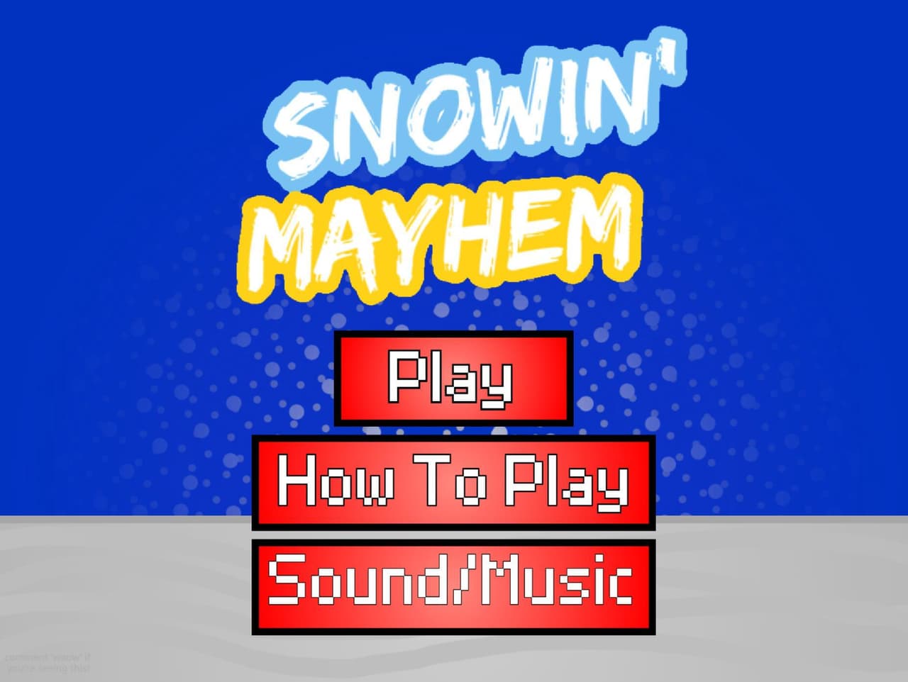 Snowin Mayhem screenshot 2
