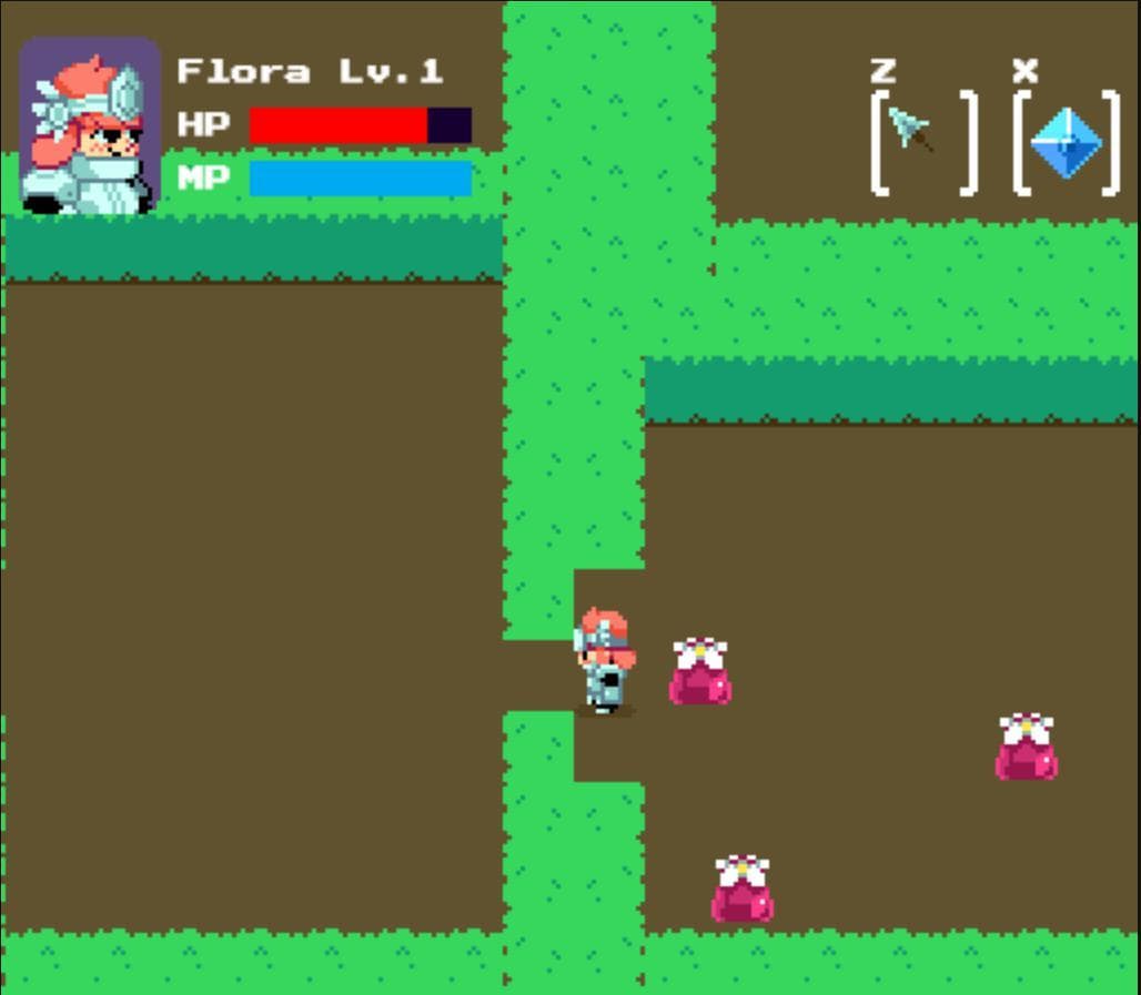 Dungeon of Flowers (threesided) screenshot 3
