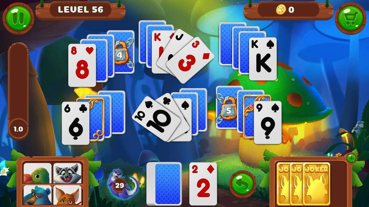 Rescue Friends Solitaire screenshot 2