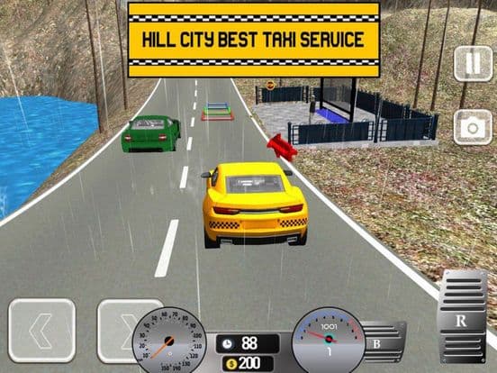 Driver Taxi Service Hill 2017 screenshot 2