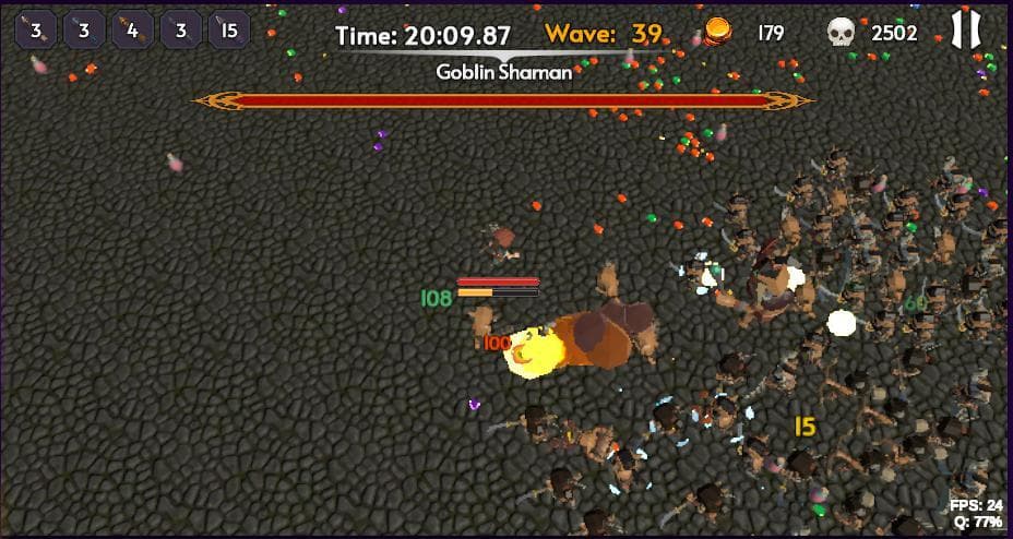 Hero Battle - Fantasy Arena screenshot 2