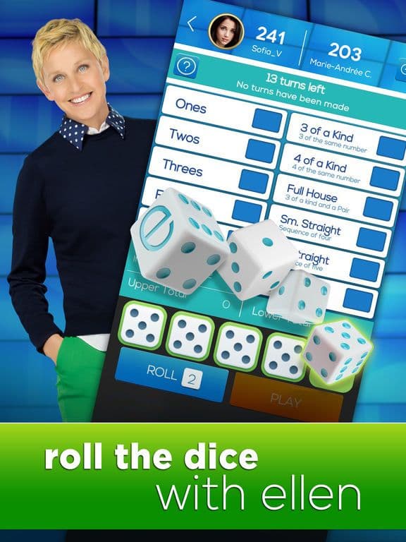 Dice with Ellen - A Fun New Dice Game! screenshot 2