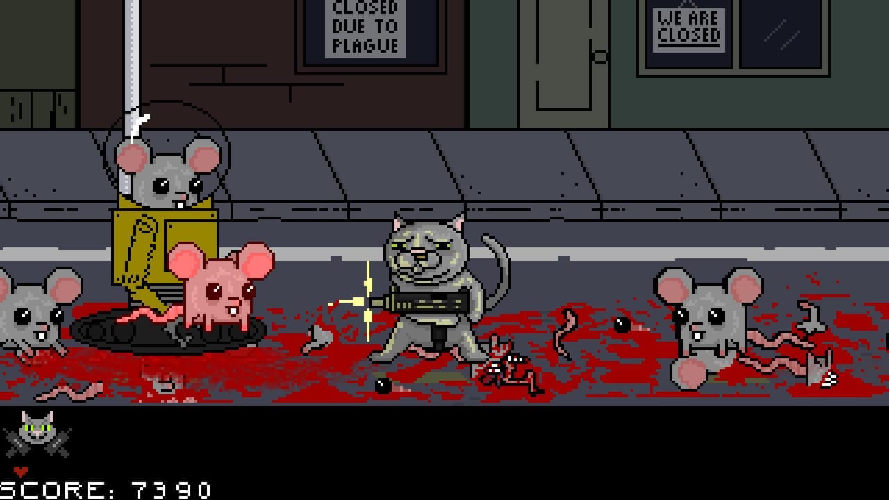 Ratta Tat-Tat Uzi Cat screenshot 2
