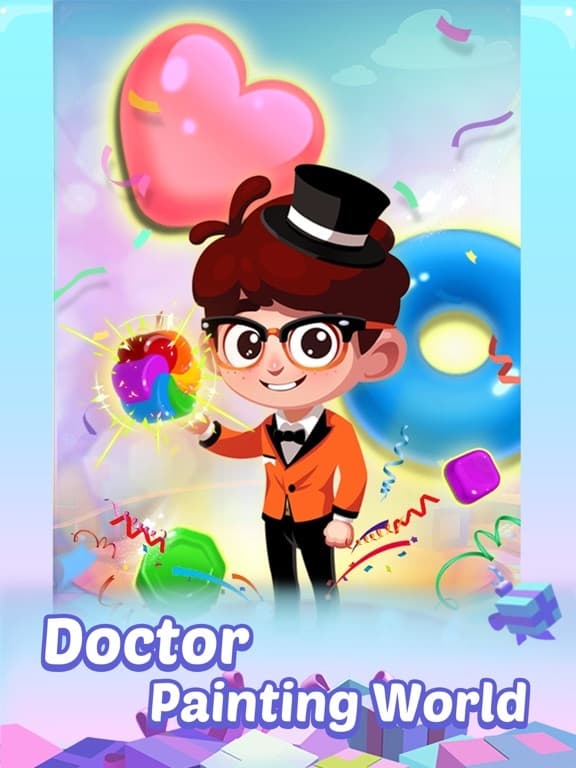 Doctor Owl-Painting Match Game screenshot 2
