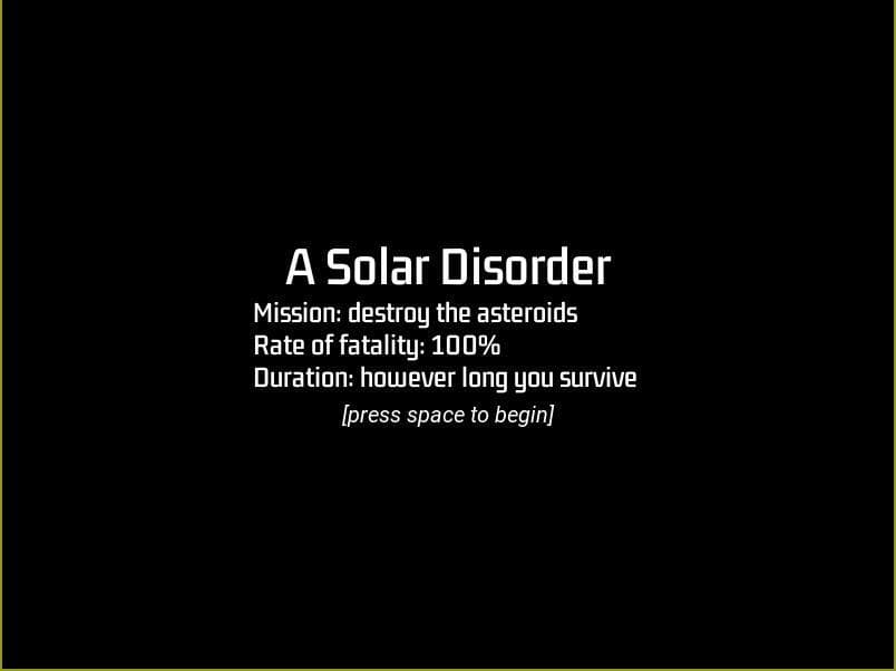 A Solar Disorder screenshot 2