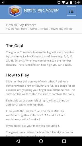 Threeze screenshot 4