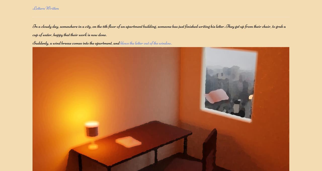 Letters in the Wind screenshot 2