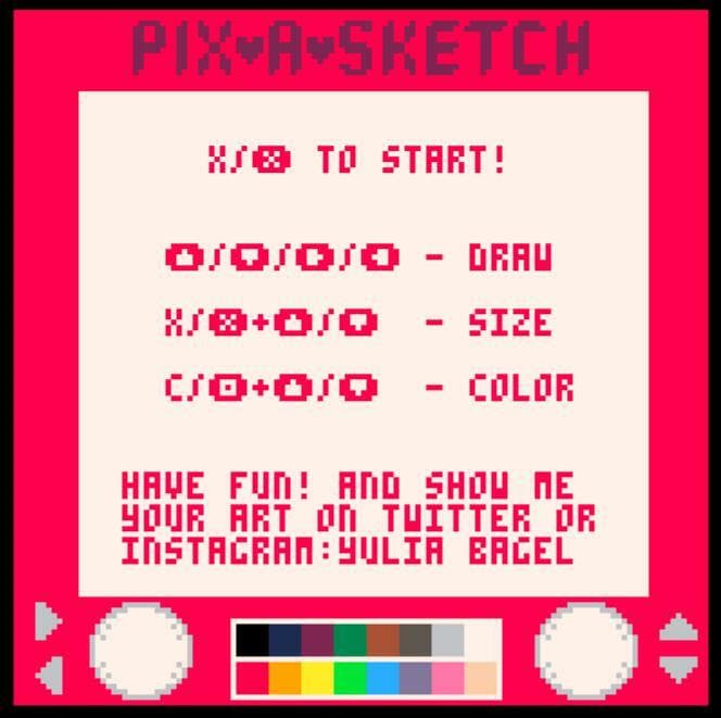 Pix-a-sketch!