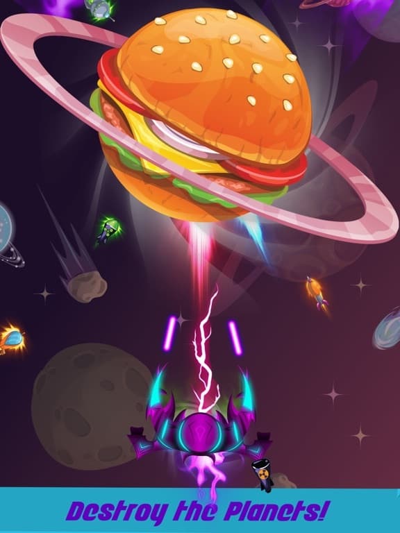 Idle Planet: Space Tap Shooter screenshot 3