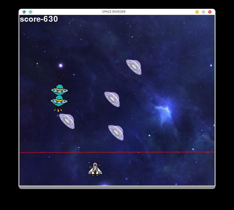 Space invader (Greatarnav) screenshot 3