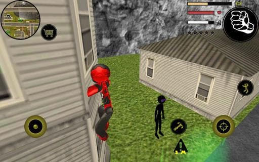 Stickman Rope Hero screenshot 5