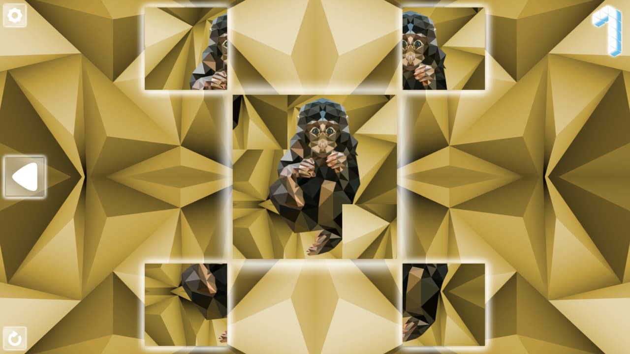 Poly Puzzle: Primates screenshot 5
