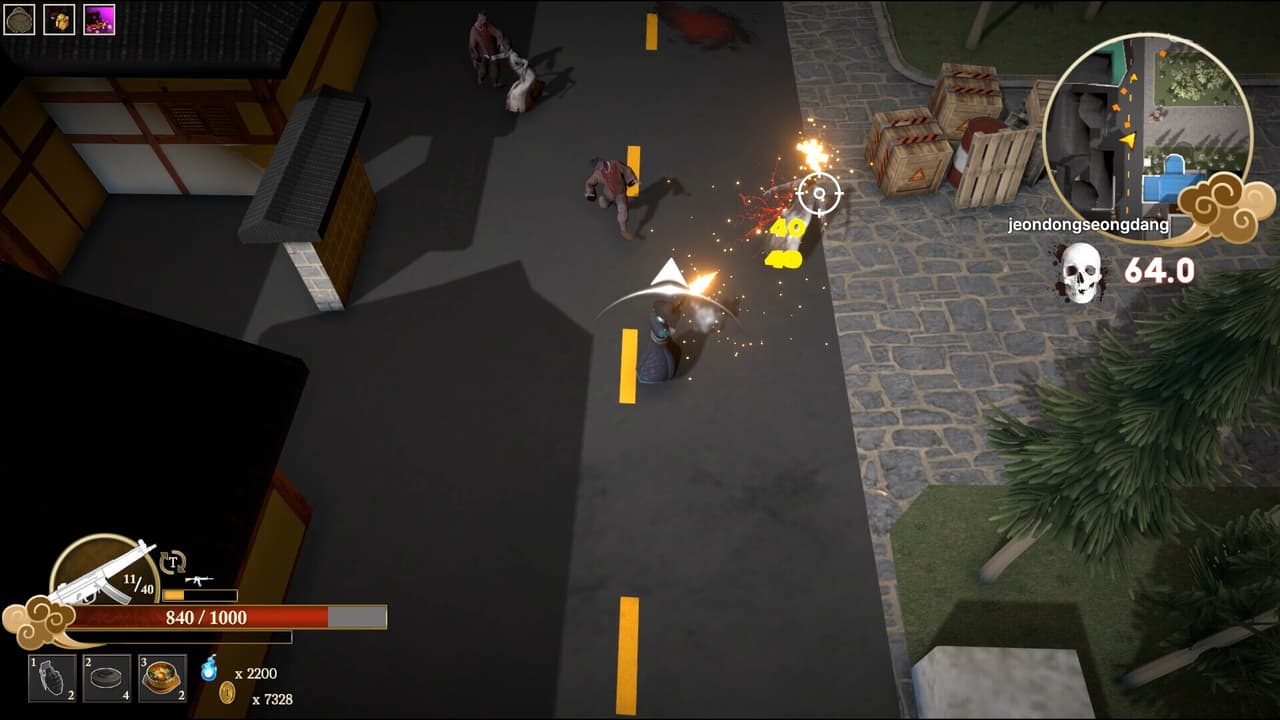 ZOMBIE HUNTER -CRIMSON HANBOK screenshot 4