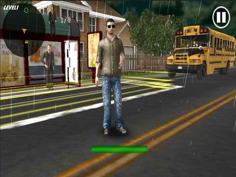 Crazy School Bus Driver 3D HD screenshot 3