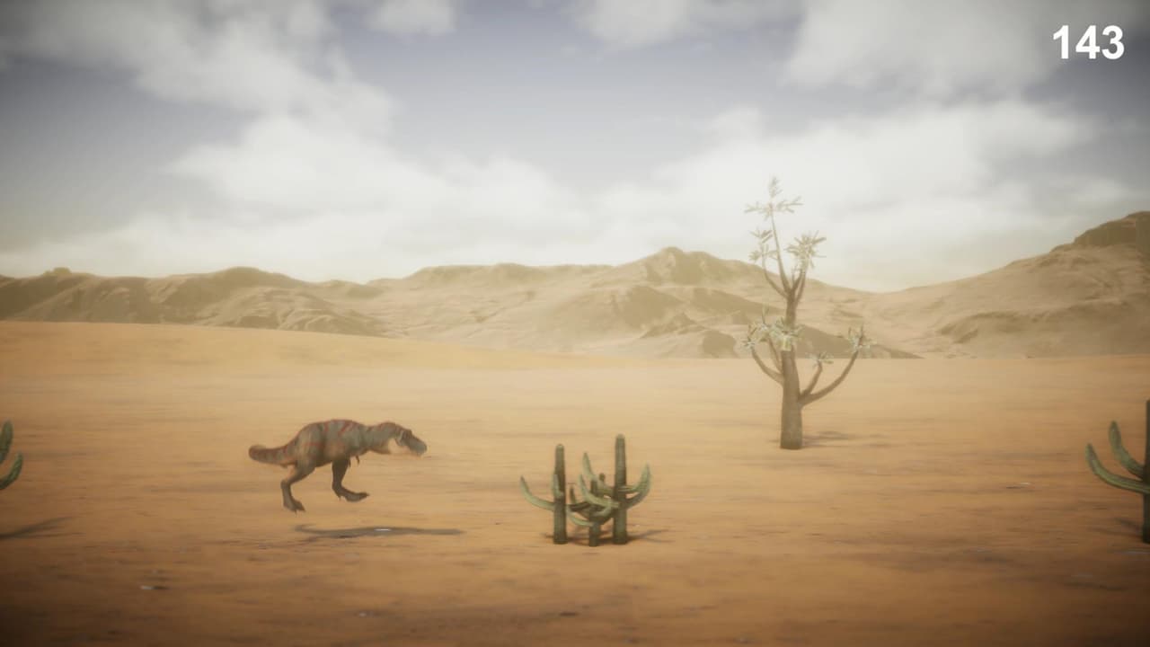 Chrome Dino but RTX is ON