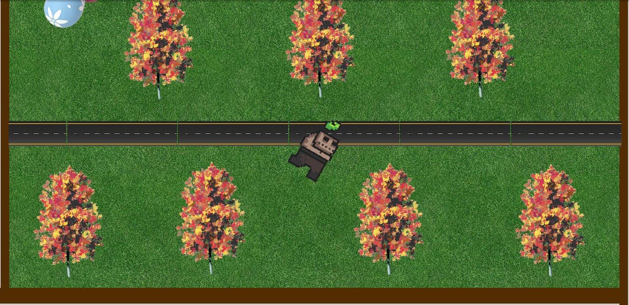 a giant zombie on the road screenshot 2