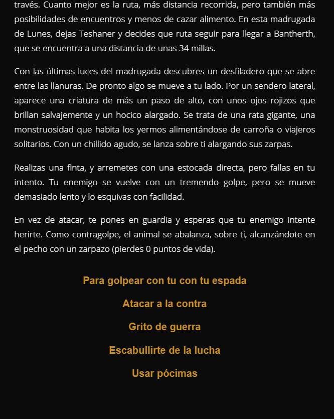 El reino de la sombra screenshot 3