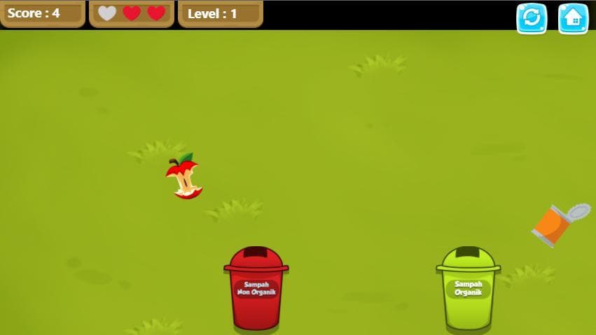 Game Pilah, Cari & Tangkap Sampah screenshot 4