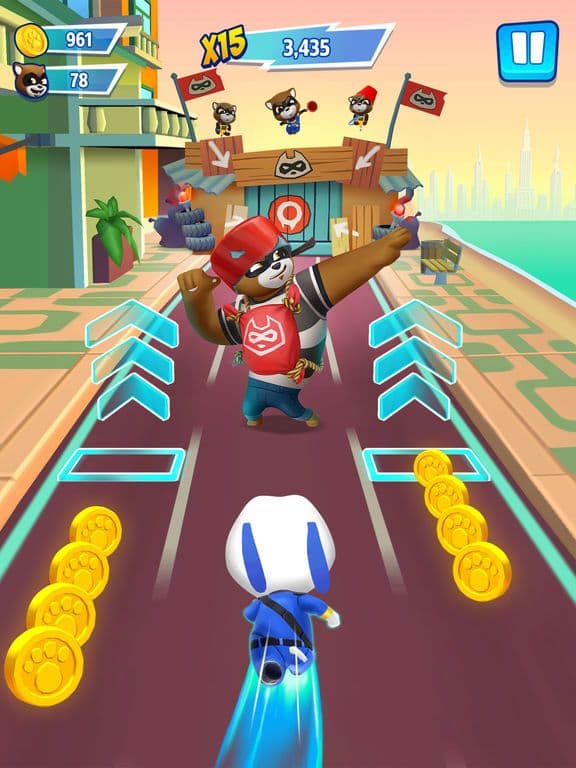 Talking Tom Hero Dash screenshot 4