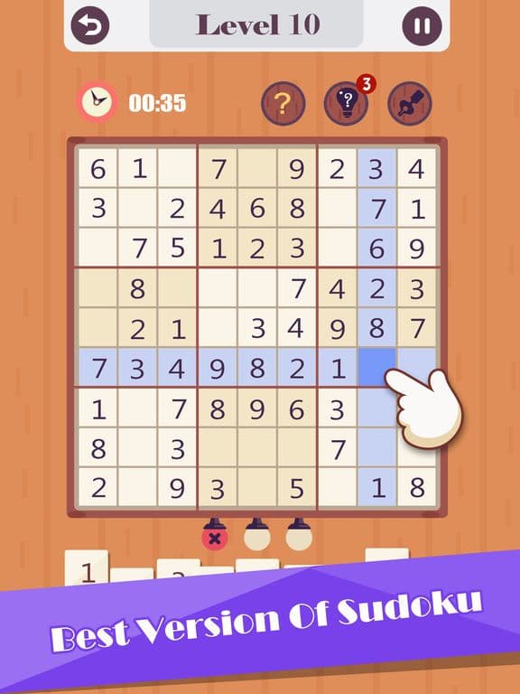 Sudoku - Classic Sudoku Puzzle Games screenshot 2