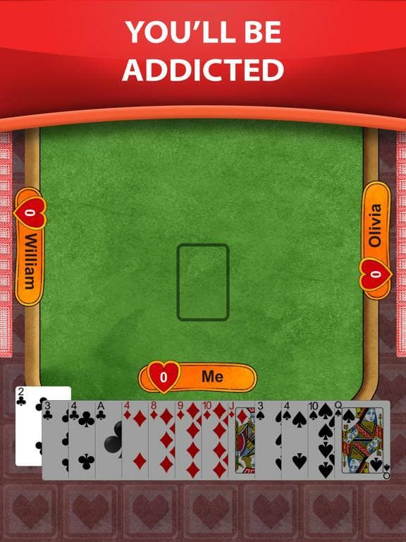 Hearts - Deal and Play!