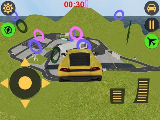 Flappy Flying Car Demolition n Furious Racing