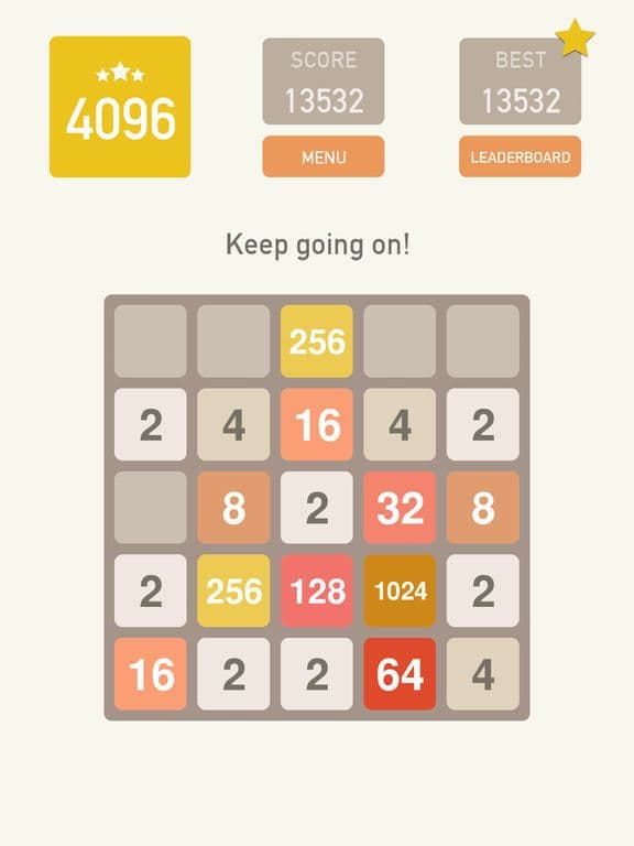 4096 Classic Puzzle! screenshot 2