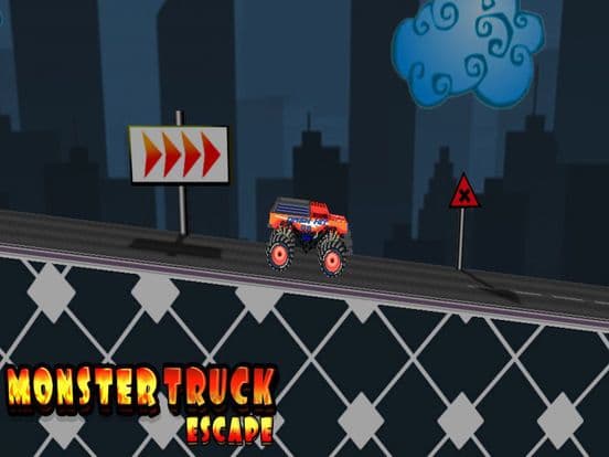 Monster Truck Escape: Car Race screenshot 4