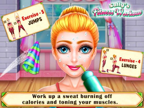 Sallys Fitness Workout screenshot 3