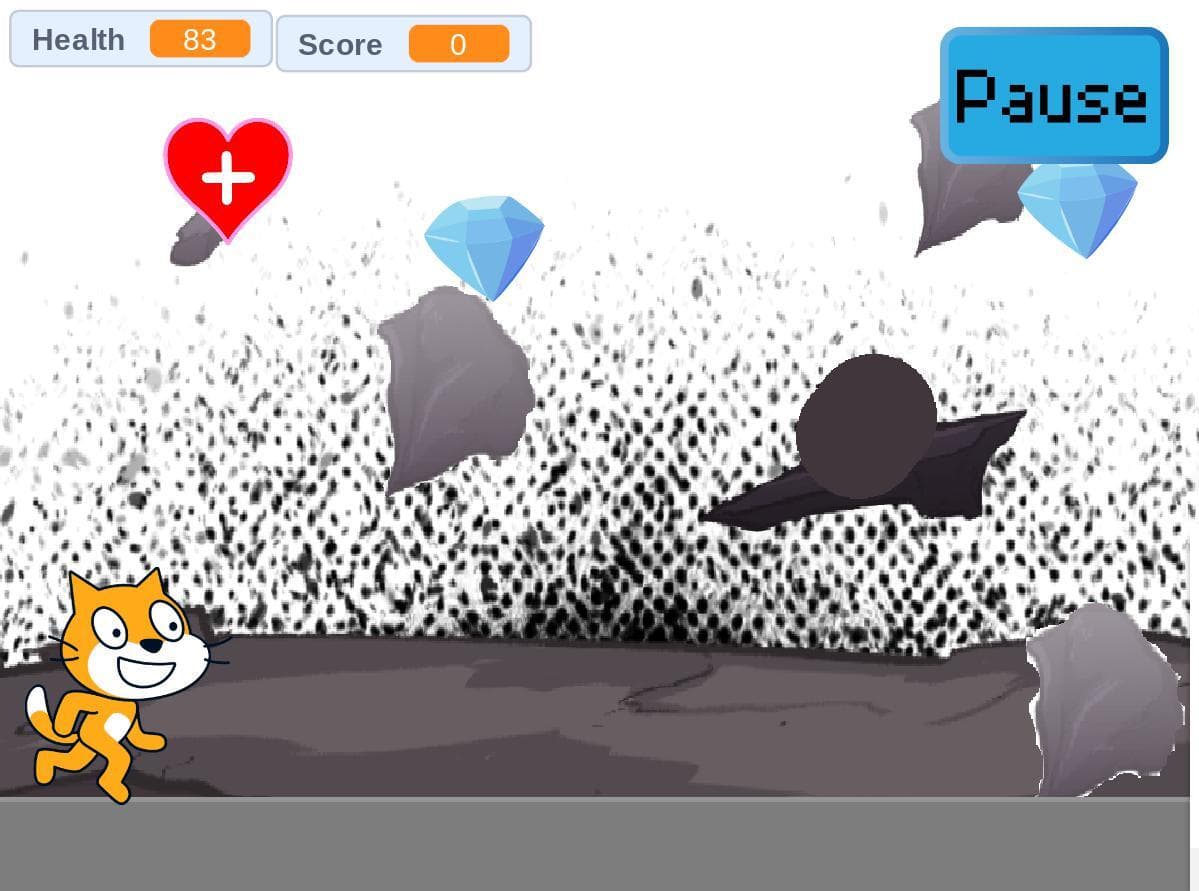 Scratch Cat Runner