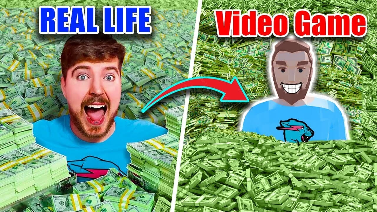 Turning MrBeast Into A Video Game!