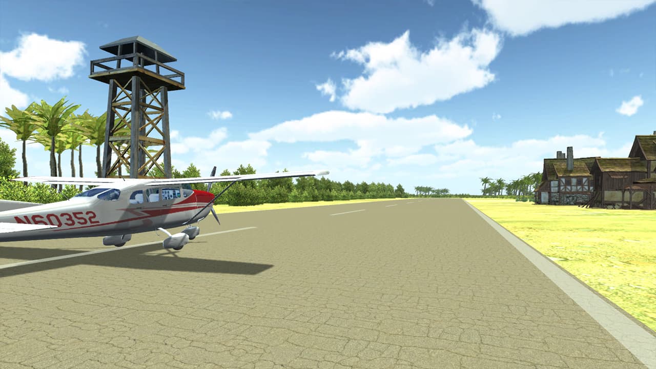 Island Flight Simulator screenshot 2