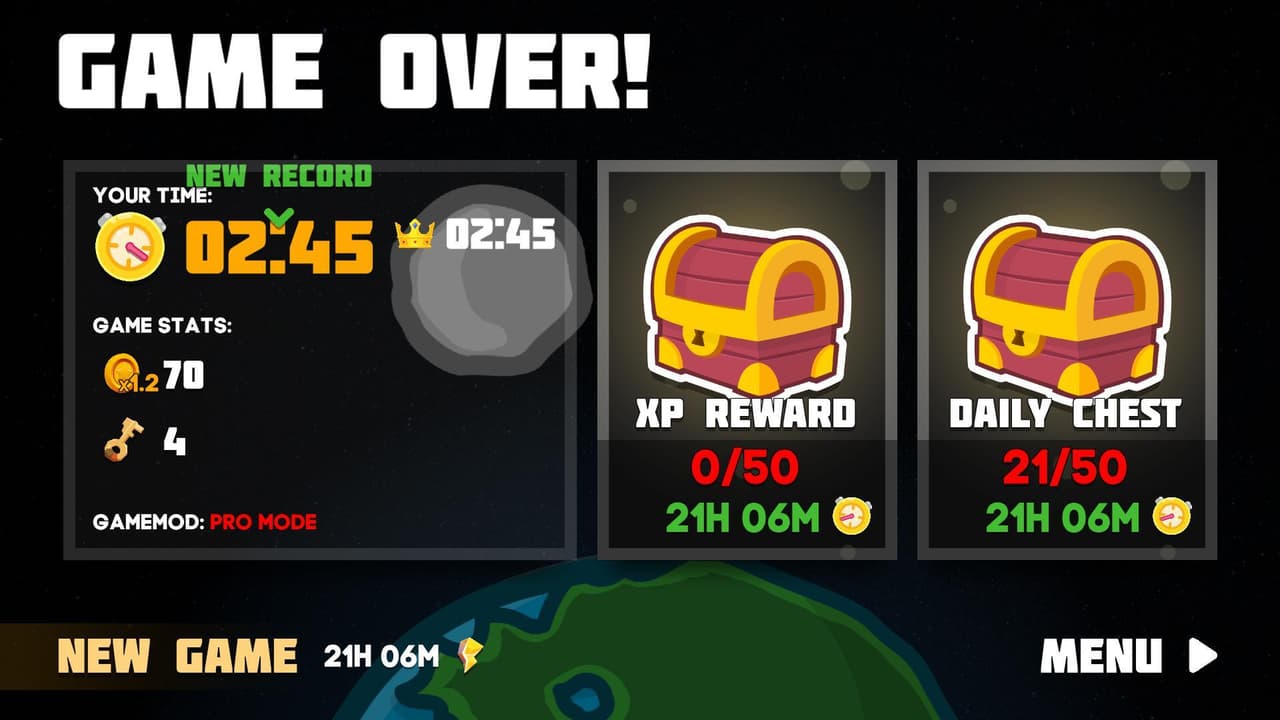 Meteor Rush (Veselie Studios) screenshot 2