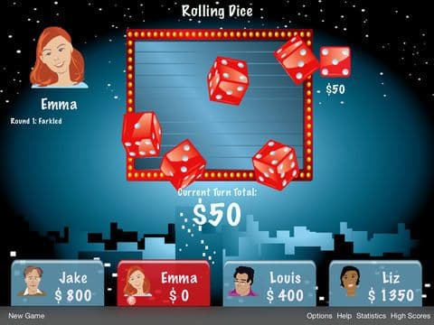Farkle Deluxe HD screenshot 2