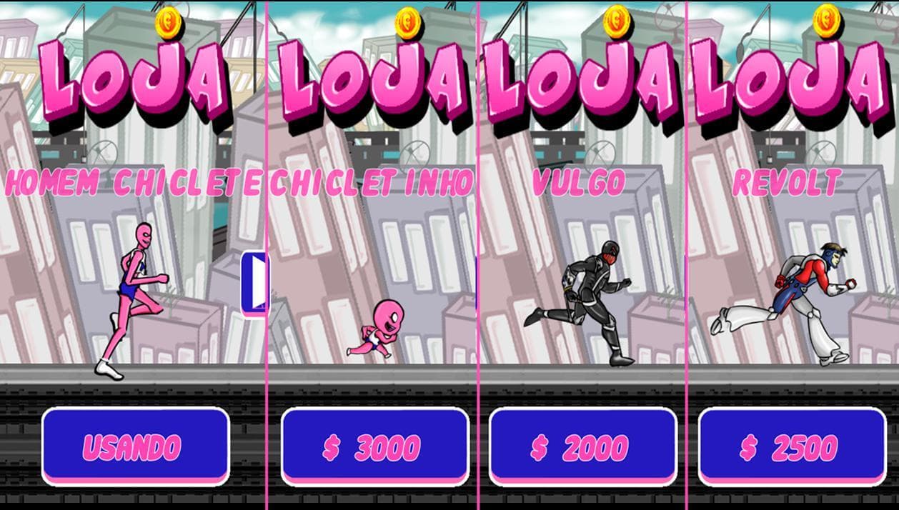 Homem Chiclete - Infinity Run screenshot 5