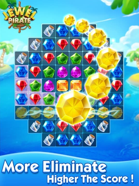 Jewel Pirate - Matching Games